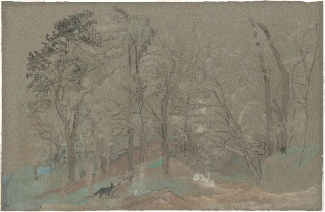 Der erste Schneefall von Arthur B. Davies