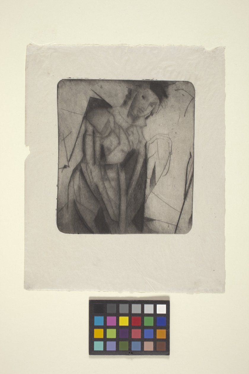 Figur im Glas von Arthur Bowen Davies