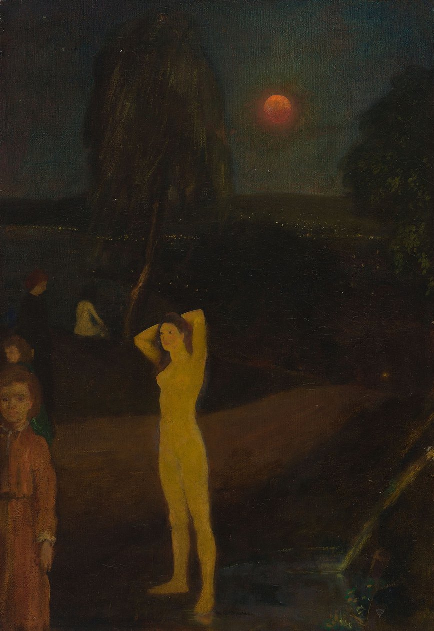Vollmond von Arthur Bowen Davies