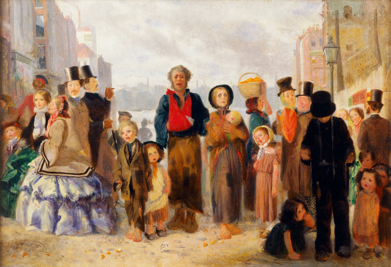 Wandersänger von Arthur Boyd Houghton