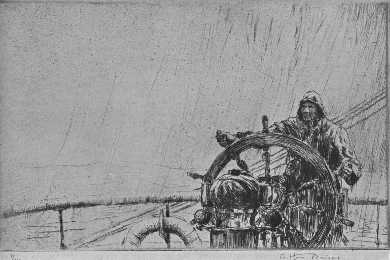 Der Steuermann, 1925, 1926 von Arthur Briscoe