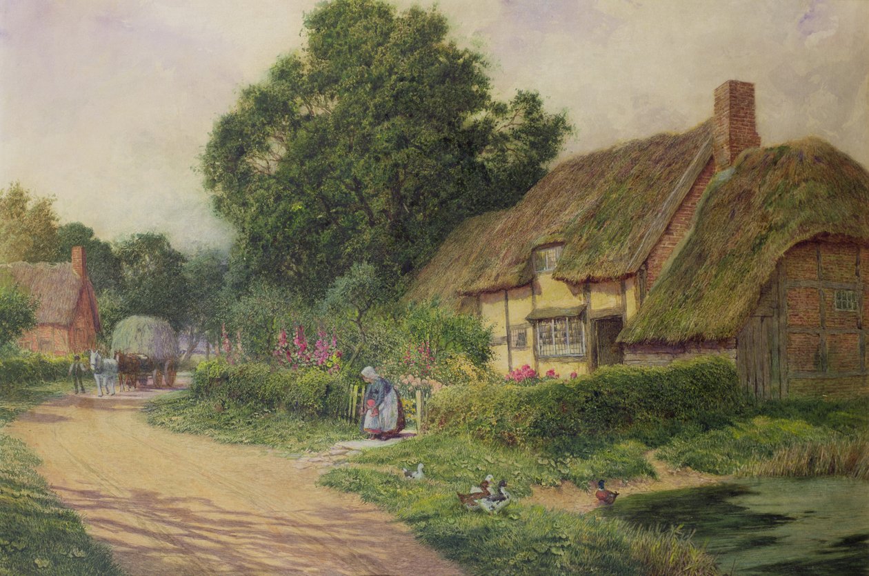 Das Kommen des Heuwagens von Arthur Claude Strachan