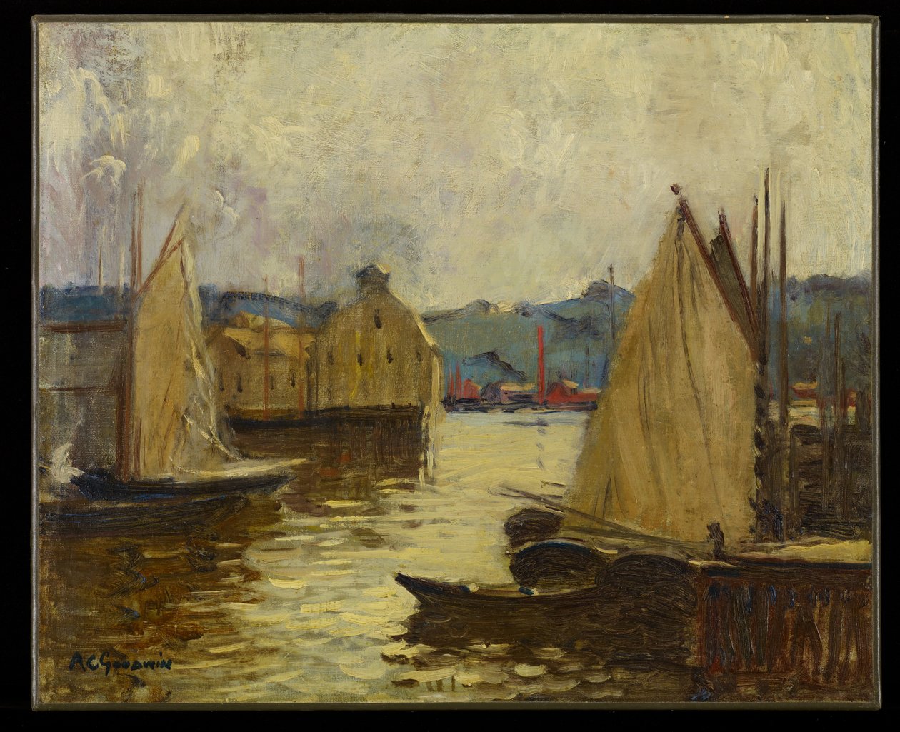 Hafen von Gloucester, ca. 1910 von Arthur Clifton Goodwin