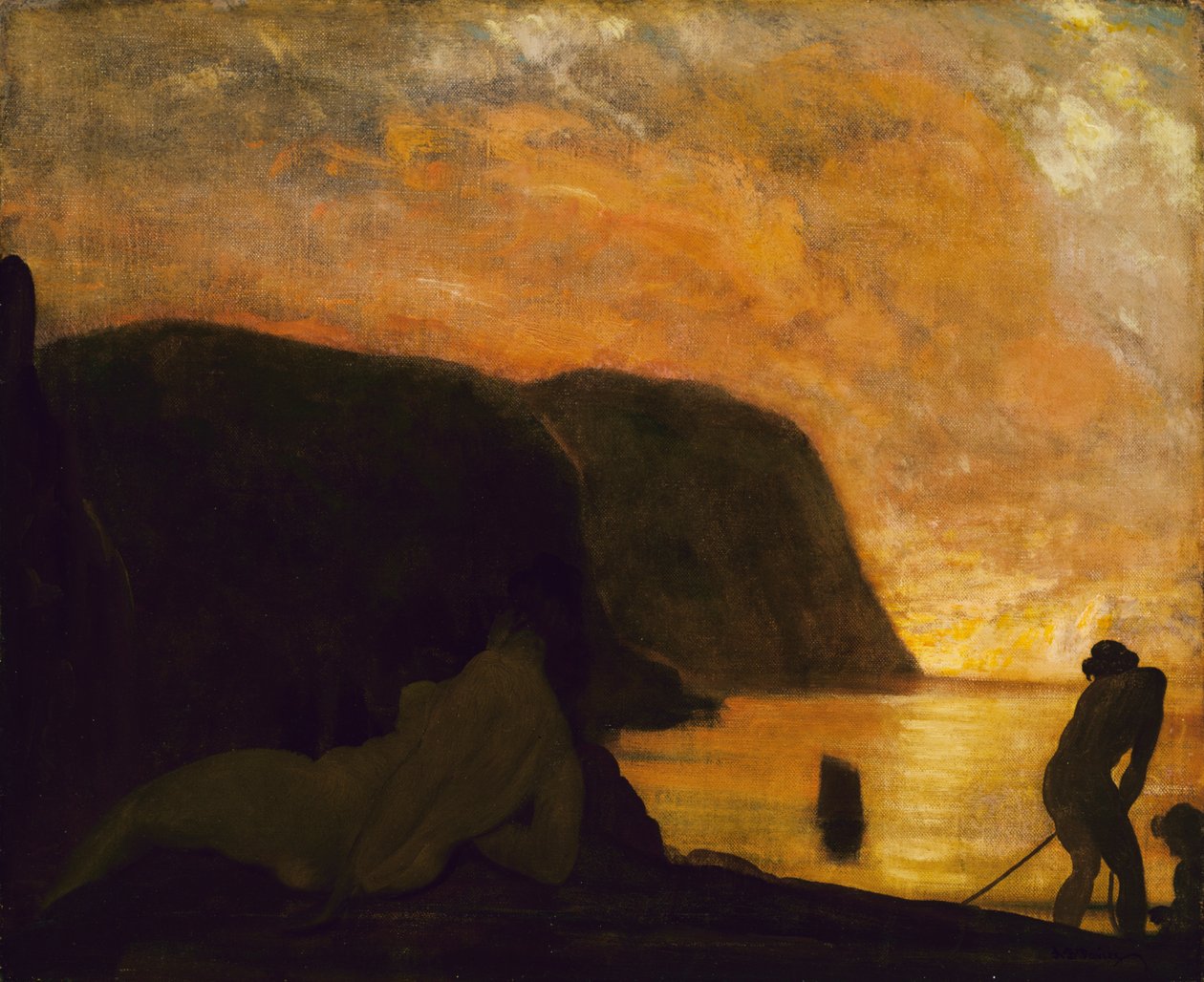 Ein größerer Morgen von Arthur Davies
