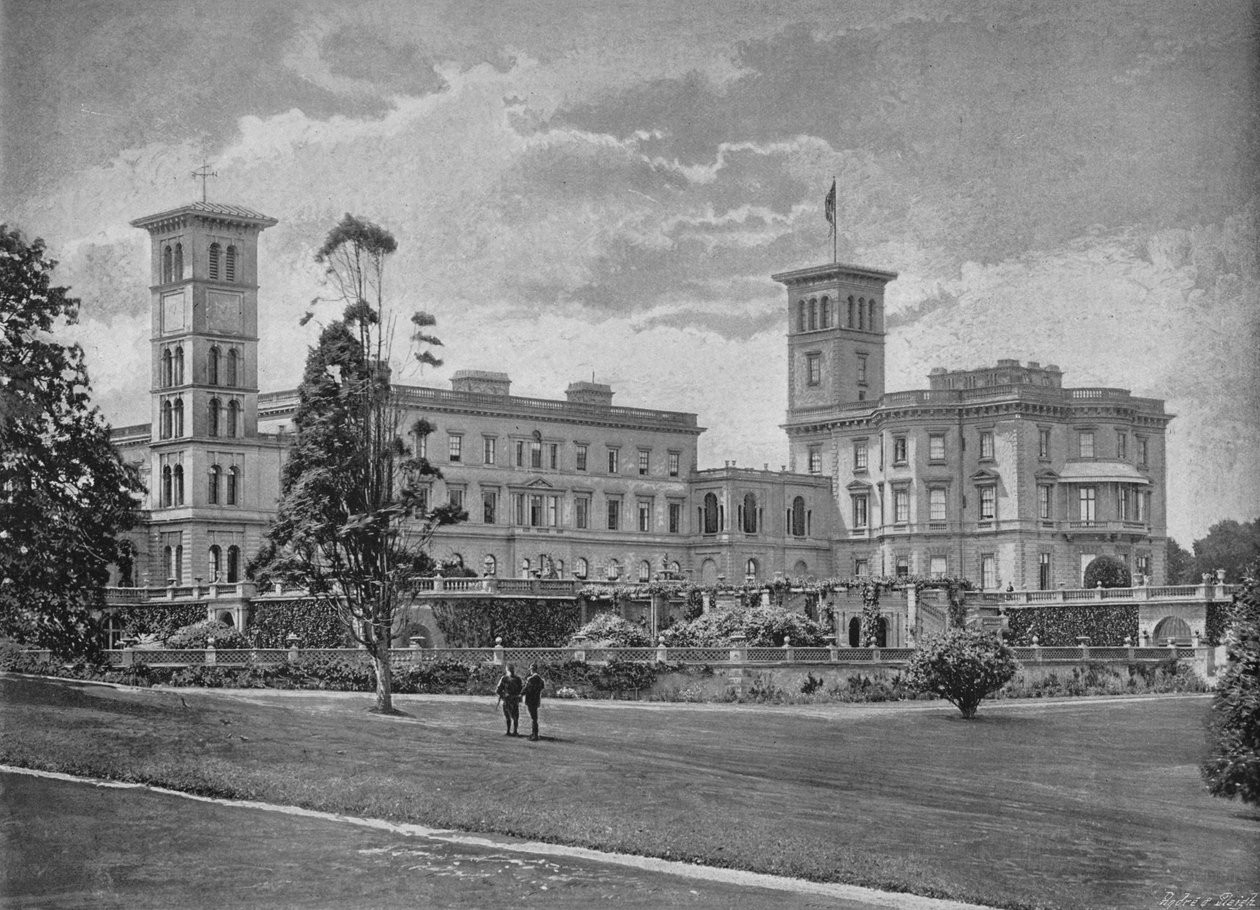 Osborne House, um 1896 von Arthur Debenham
