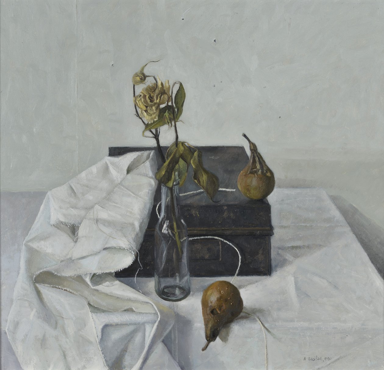 Die Kiste und faule Birnen, 1990 von Arthur Easton