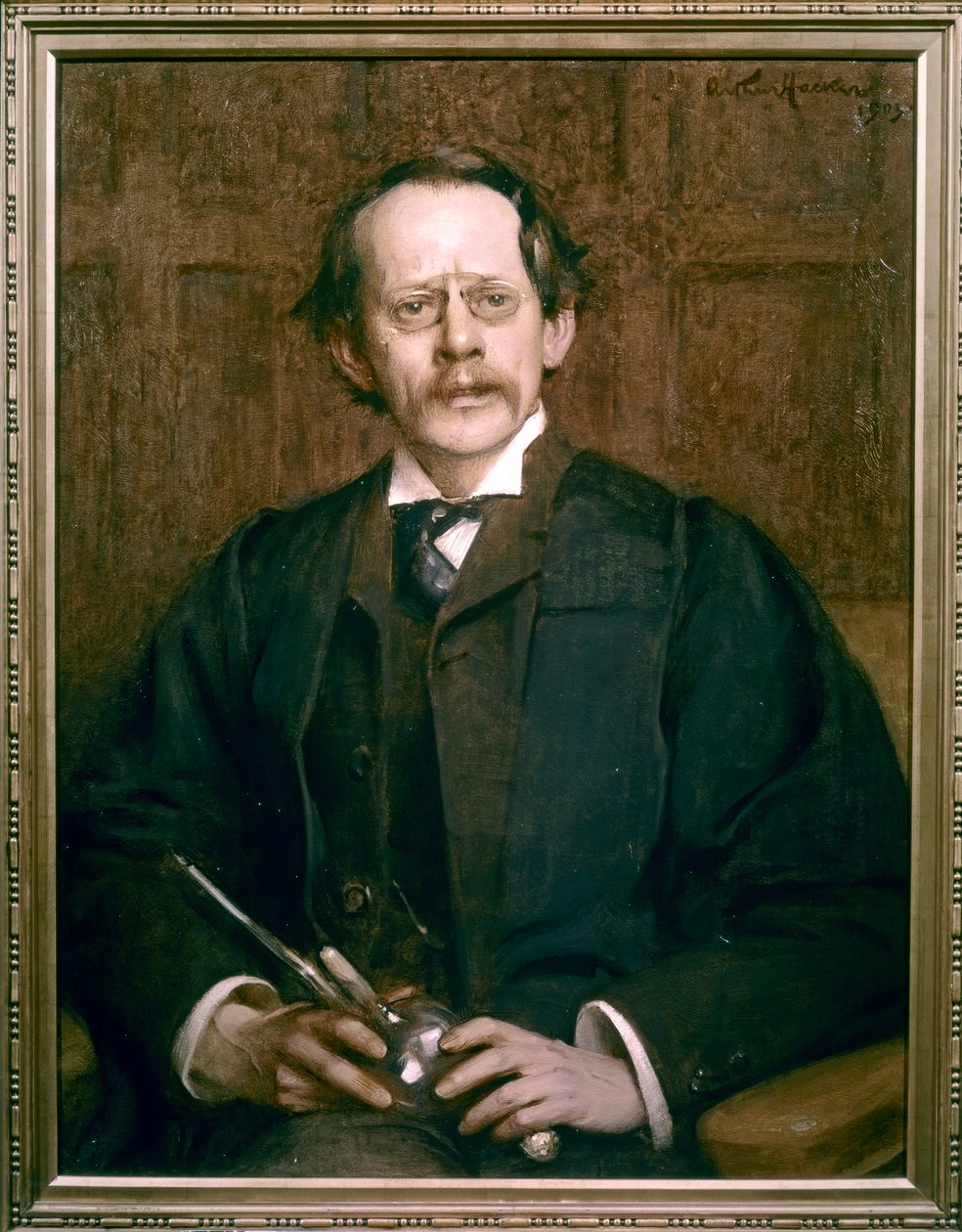 Porträt von Sir Joseph John Thomson von Arthur Hacker