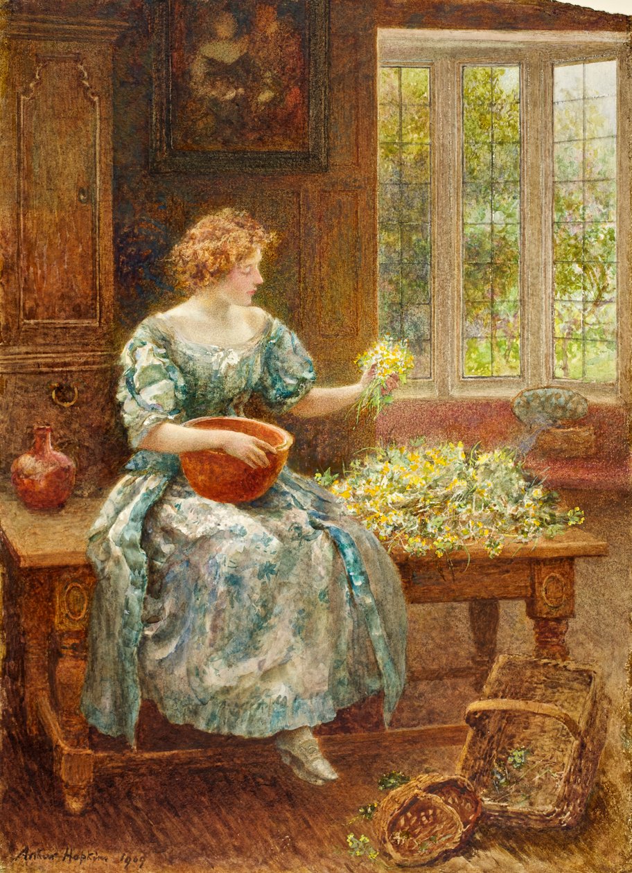 Kümmelwein, 1909 von Arthur Hopkins