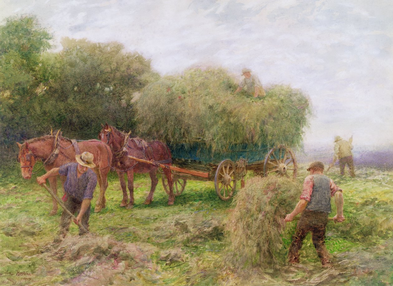 Heuernte von Arthur Hopkins