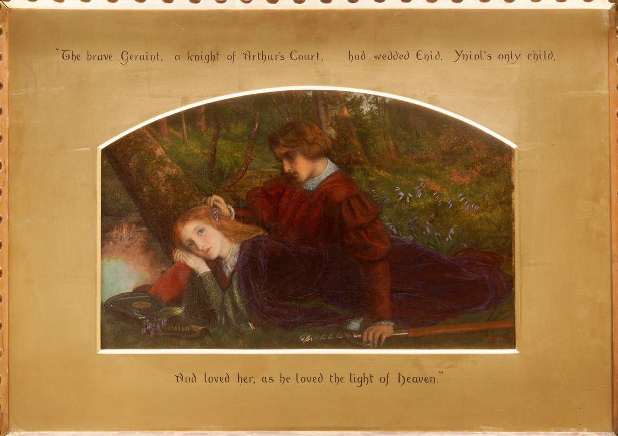 Enid und Geraint von Arthur Hughes