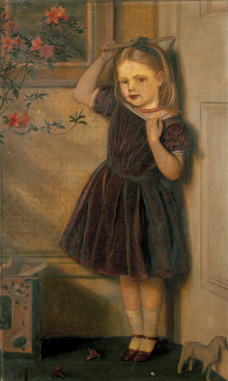 Porträt von Cecily Palgrave, 19. Jahrhundert von Arthur Hughes