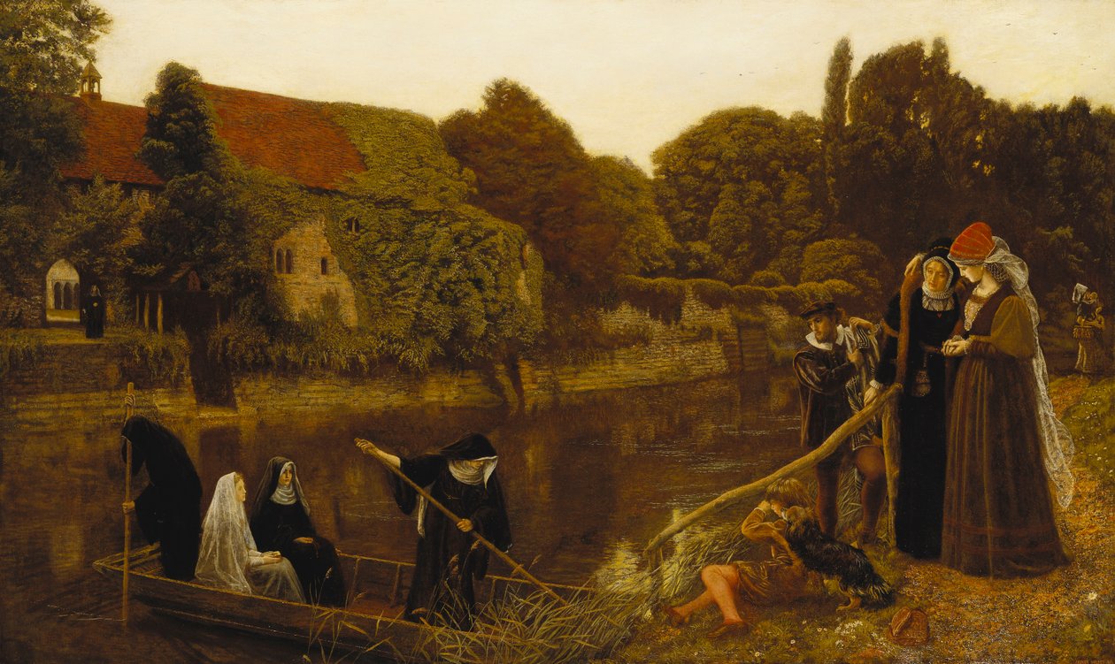Das Klosterboot von Arthur Hughes
