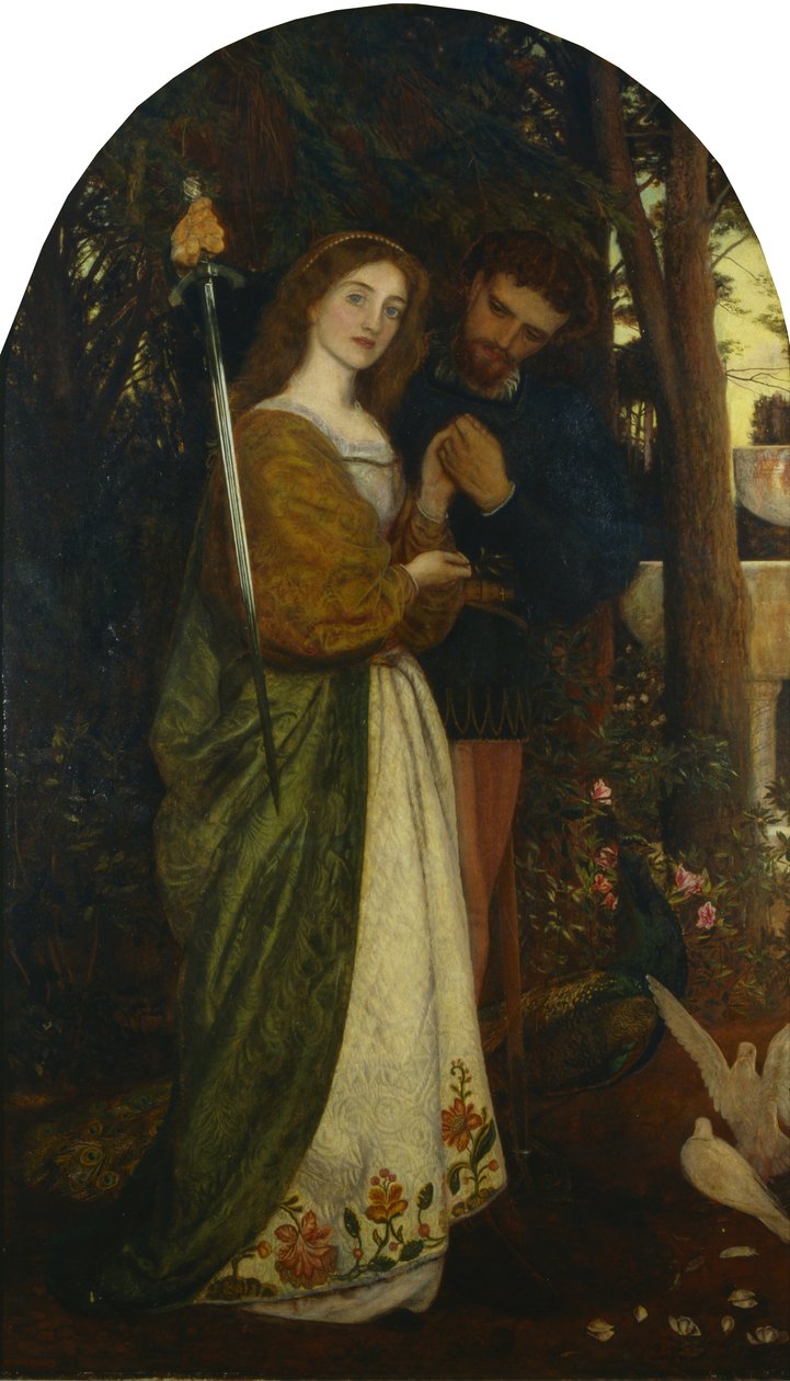 Der bewachte Laube von Arthur Hughes