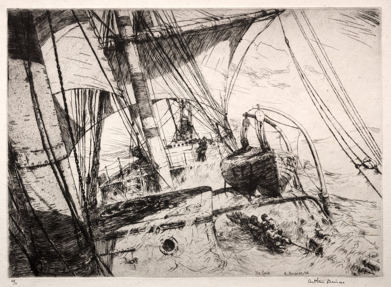 Der Sturm von Arthur John Trevor Briscoe