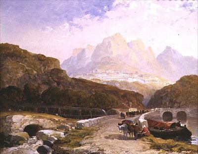 Szene in Portugal von Arthur Joseph Meadows
