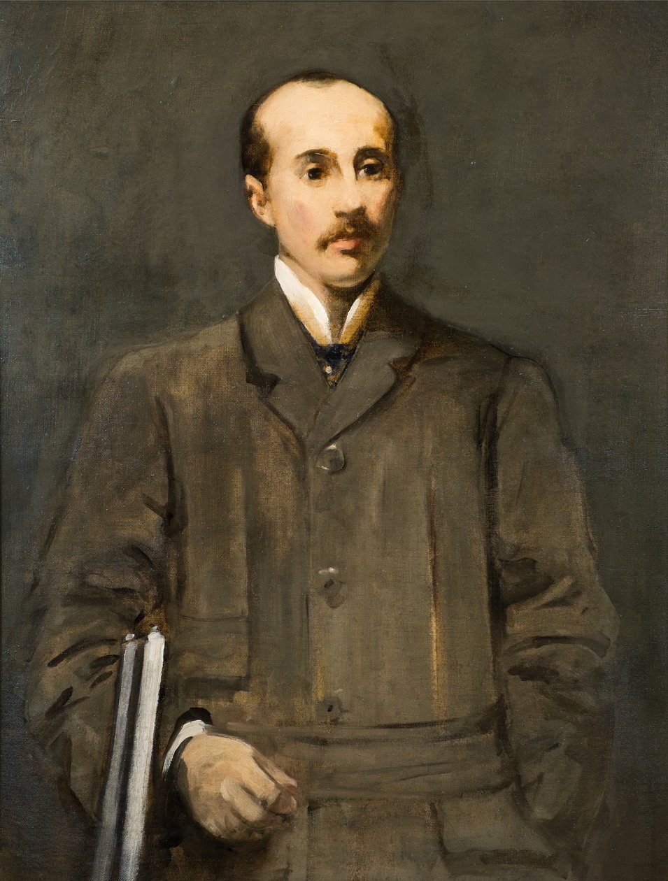Ein Porträtstudie [J Martin White] von Arthur Melville