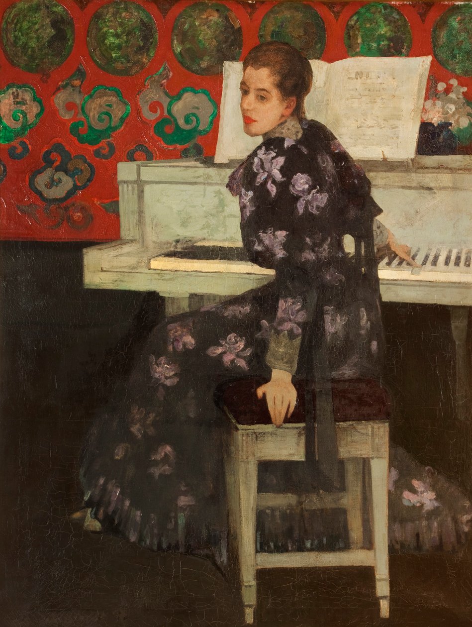 Das weiße Klavier von Arthur Melville