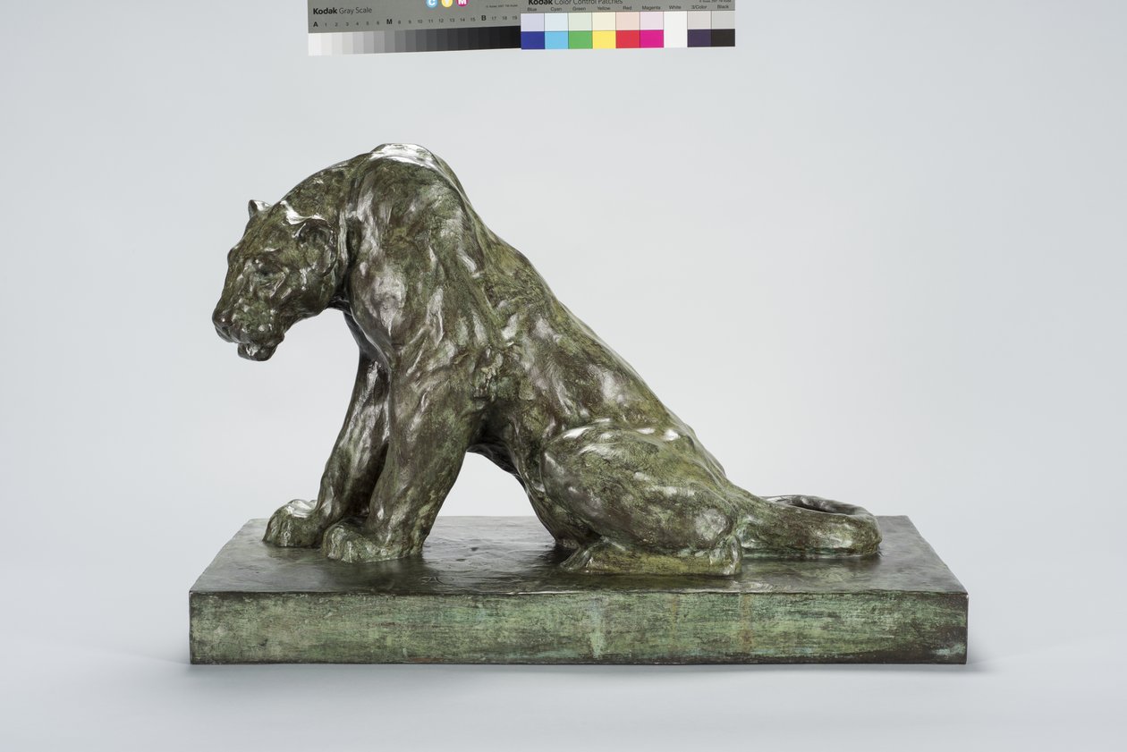 Puma auf Wache von Arthur Putnam