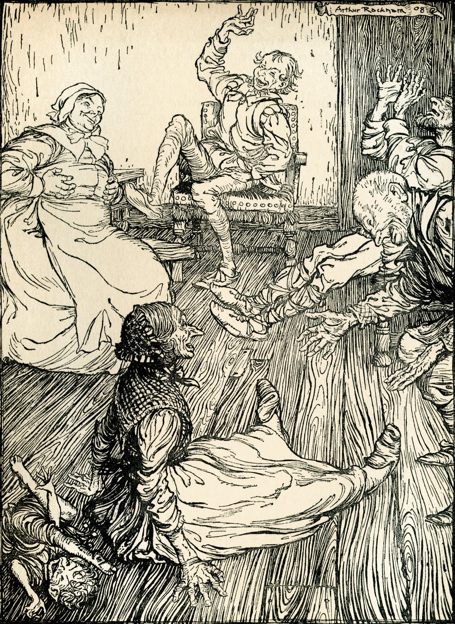 Ein Sommernachtstraum von Arthur Rackham