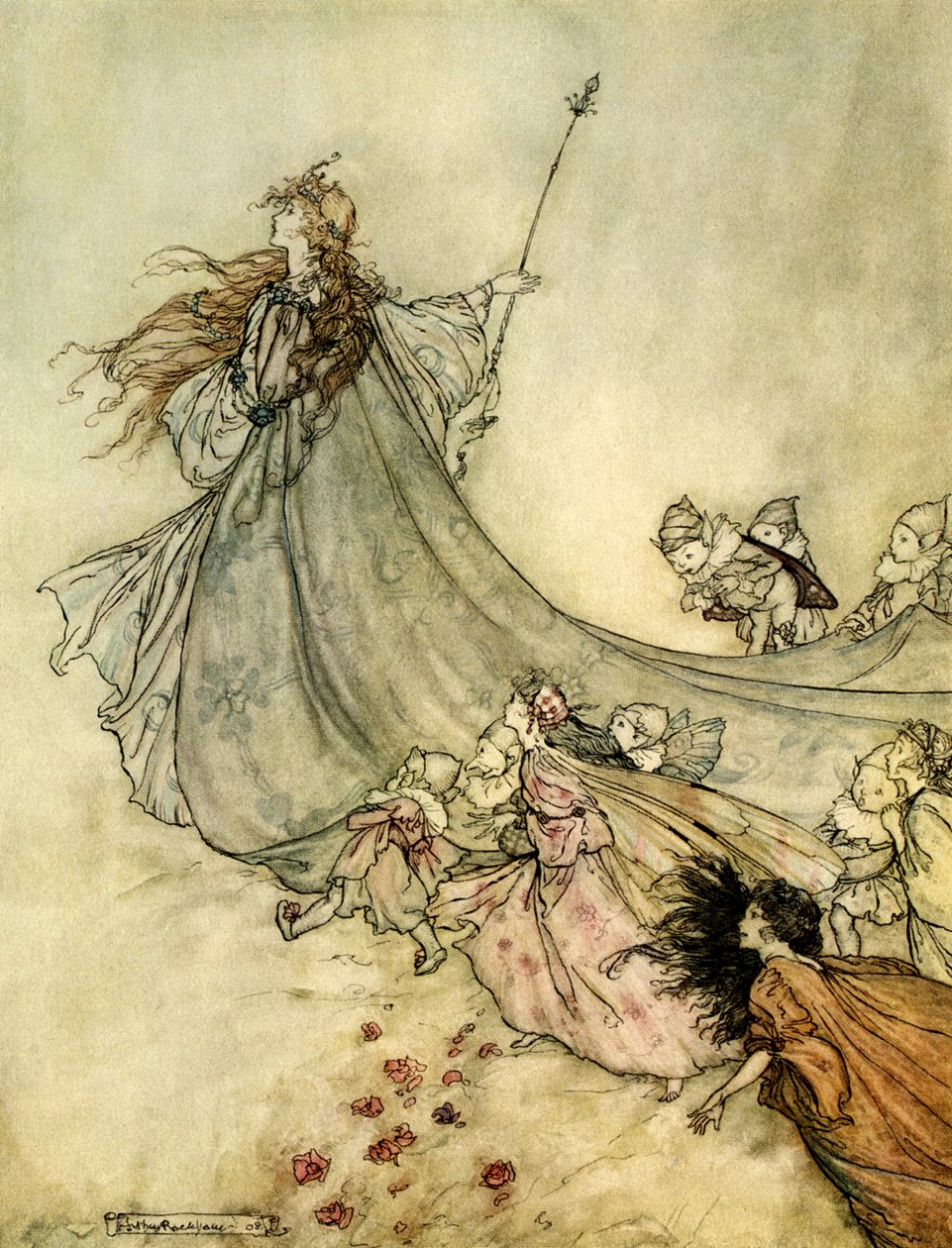 Ein Sommernachtstraum von Arthur Rackham