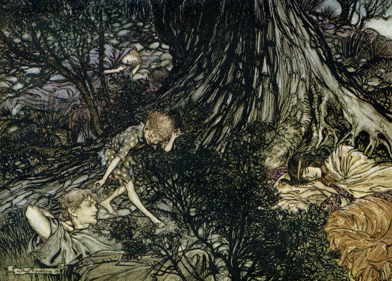 Ein Sommernachtstraum von Arthur Rackham