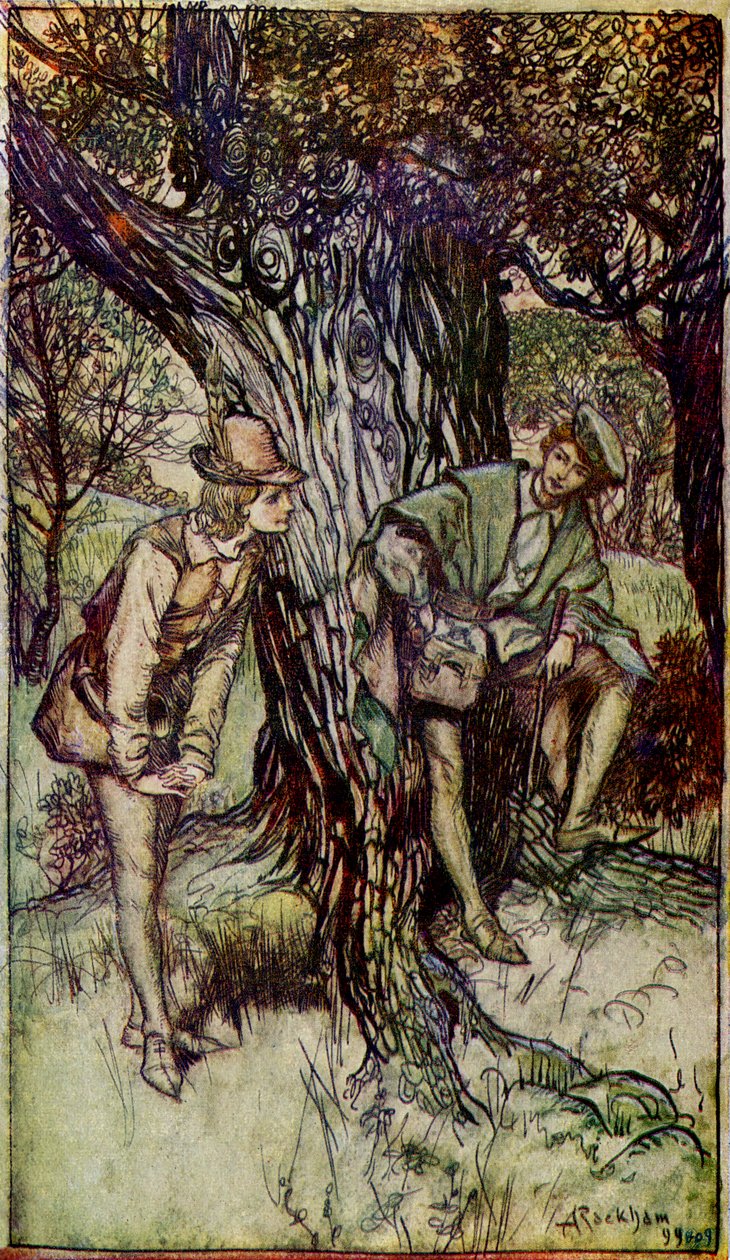 Wie es euch gefällt von Arthur Rackham