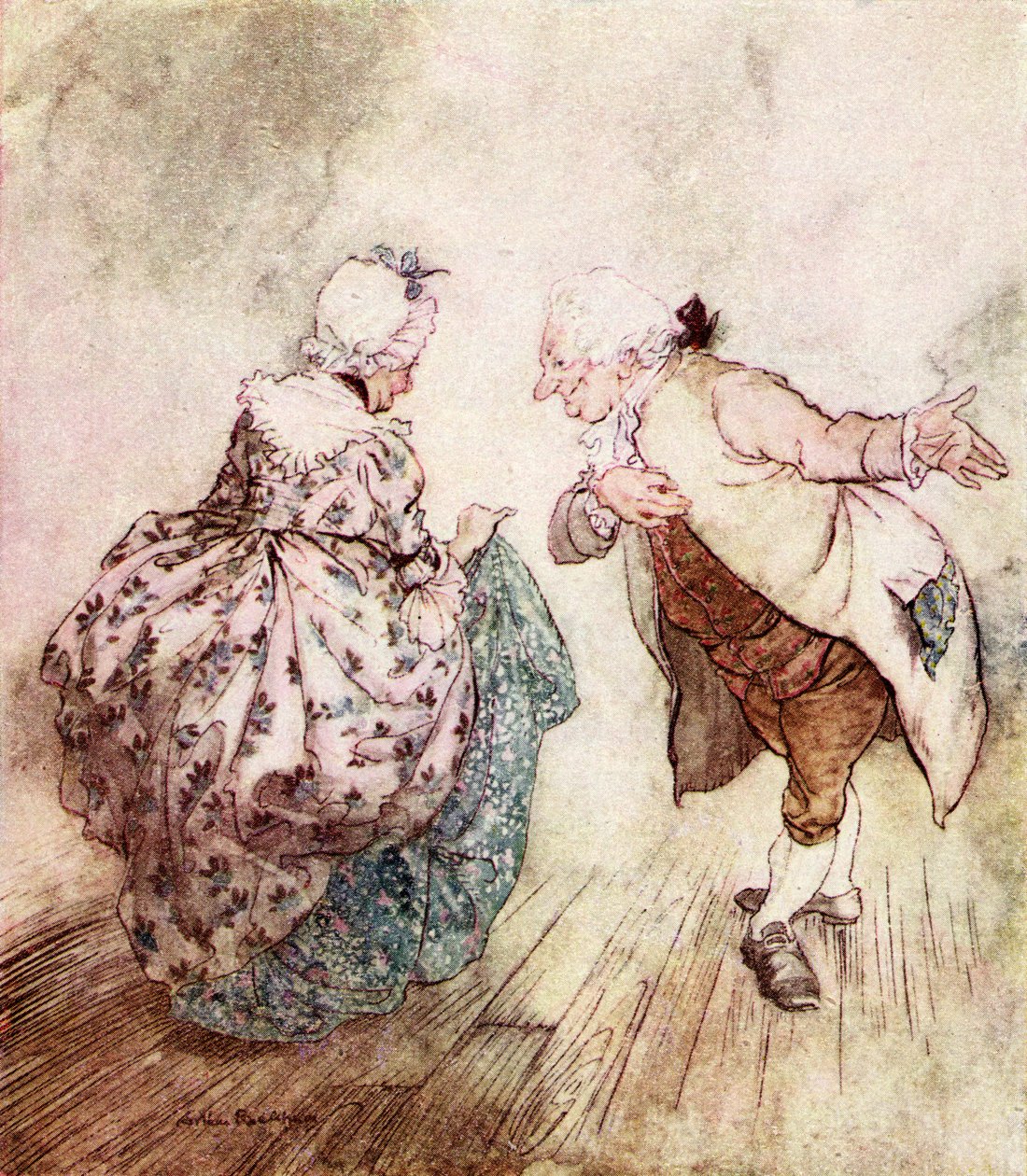 Eine Weihnachtsgeschichte von Arthur Rackham