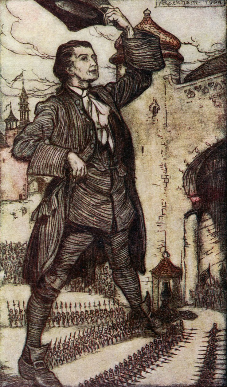 Gullivers Reisen von Jonathan Swift von Arthur Rackham