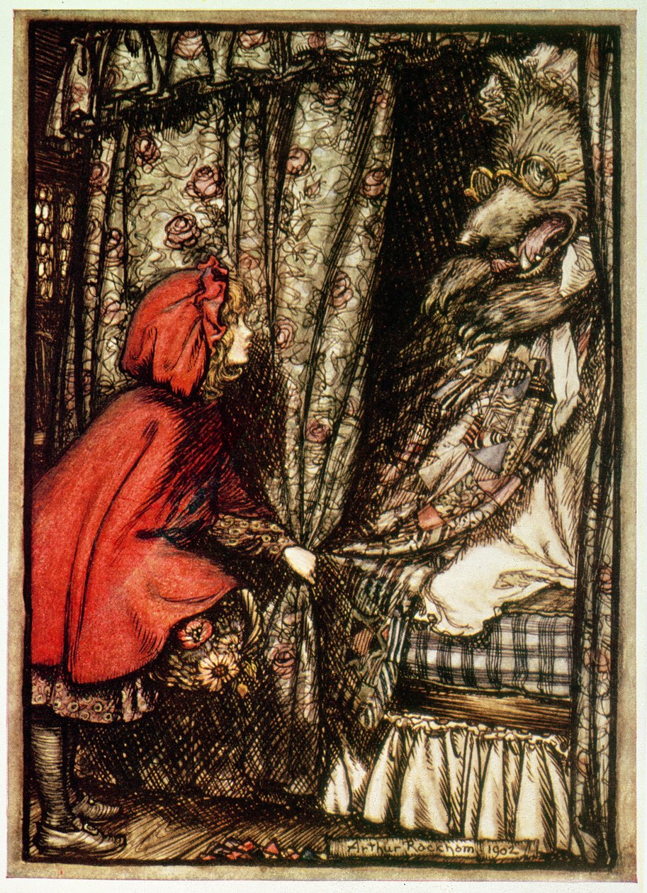 Rotkäppchen von Arthur Rackham