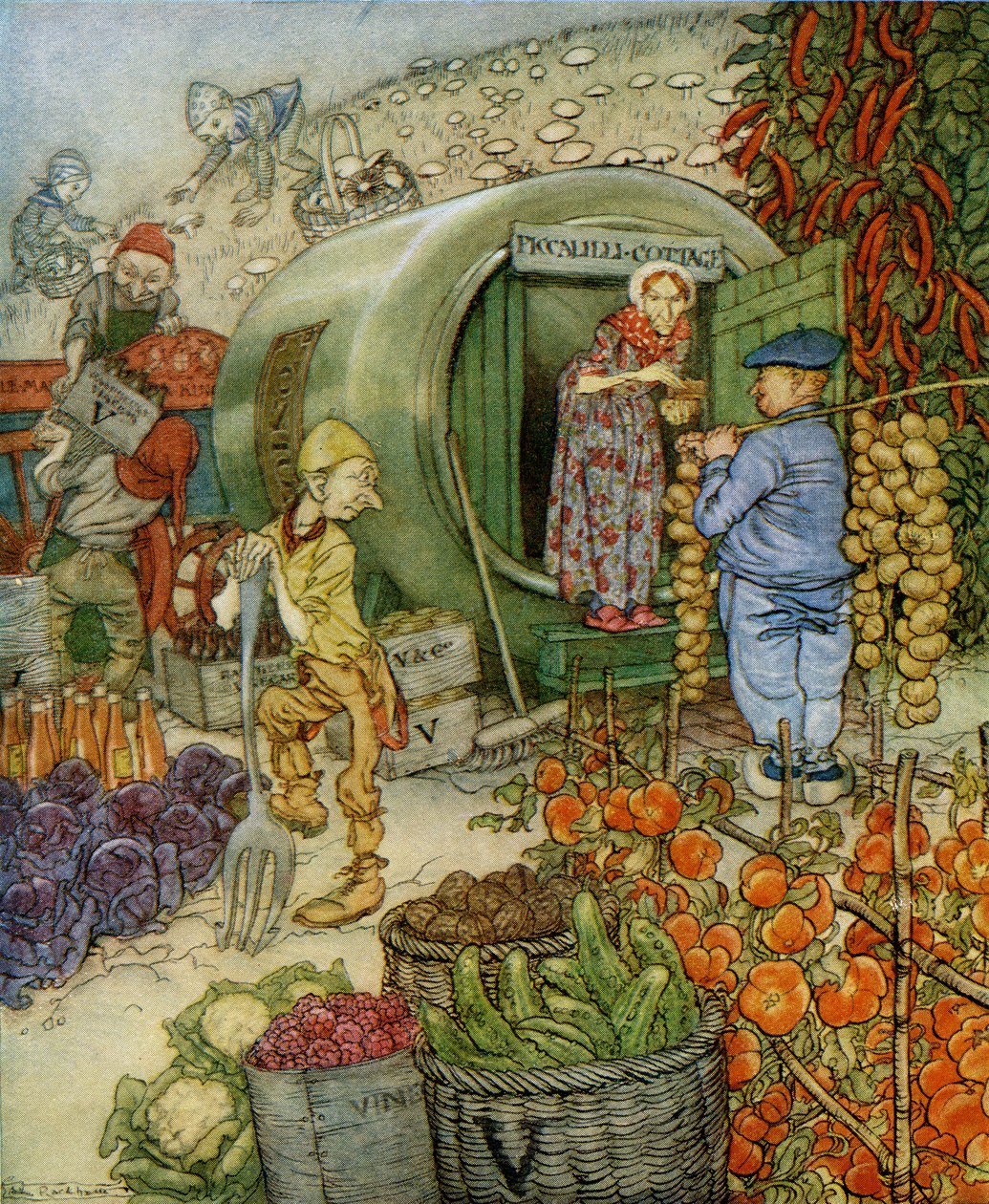 Herr und Frau Essig von Arthur Rackham