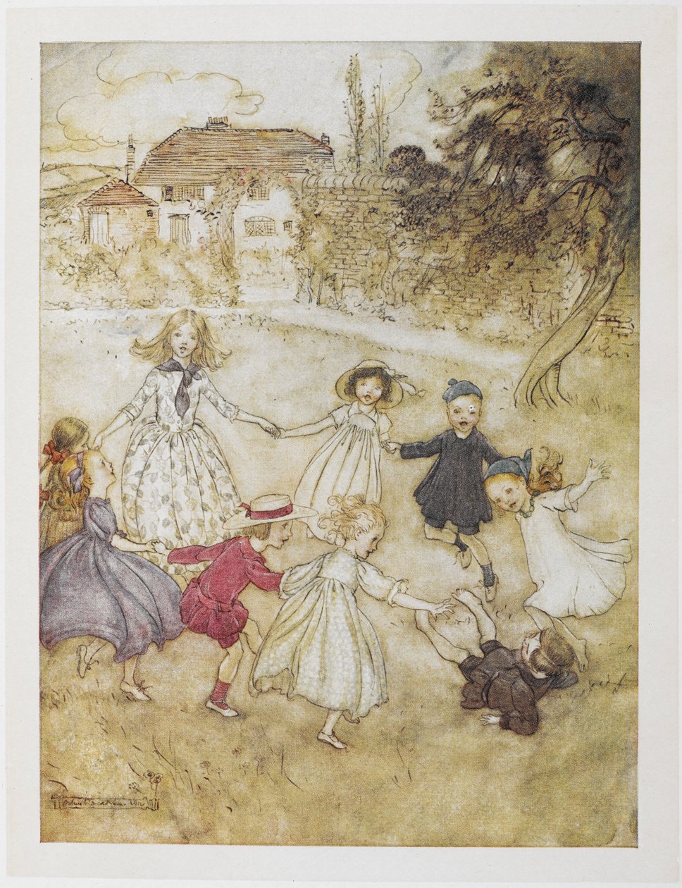 Ringel, Ringel, Reihe von Arthur Rackham