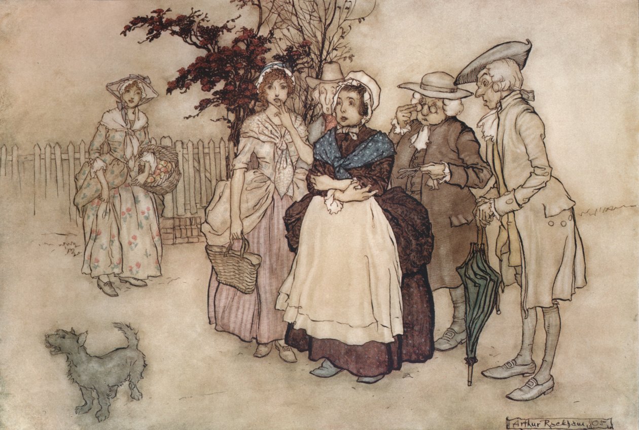 Rip Van Winkle, 1907 von Arthur Rackham