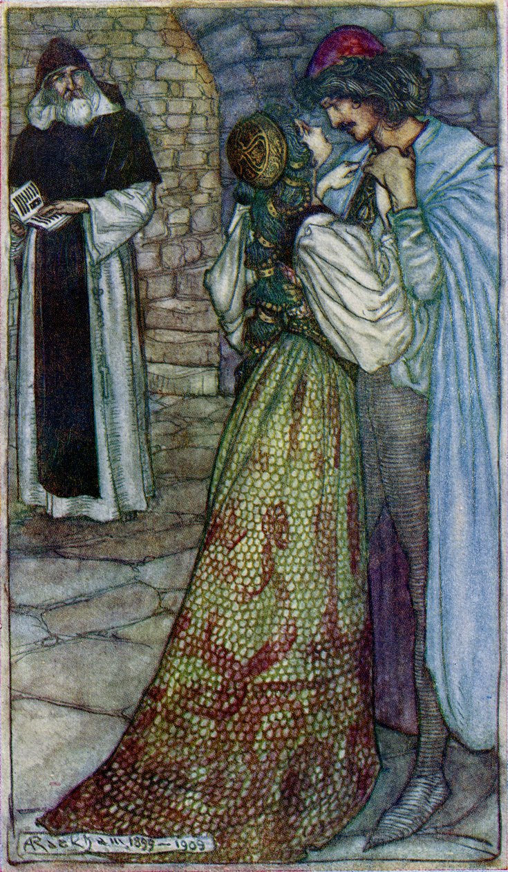 Romeo und Julia von Arthur Rackham