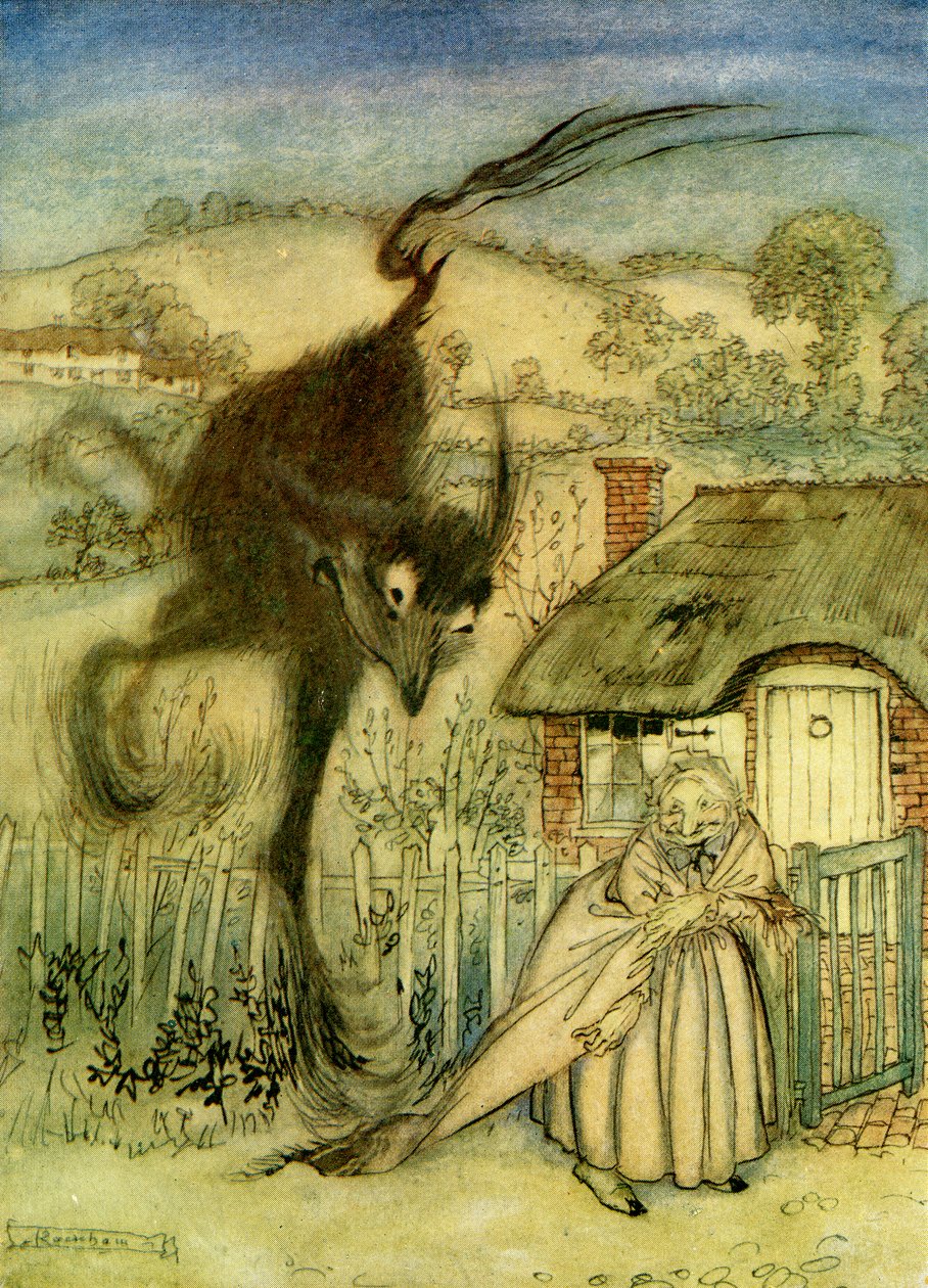Das Bogey-Biest von Arthur Rackham