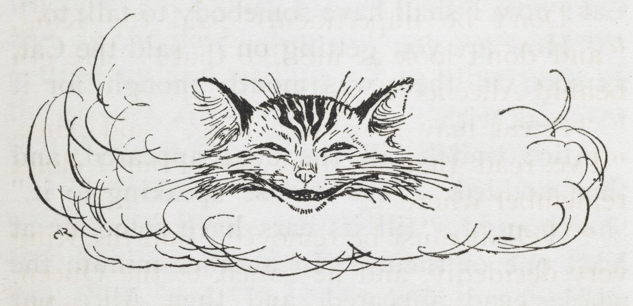 Die Grinsekatze von Arthur Rackham