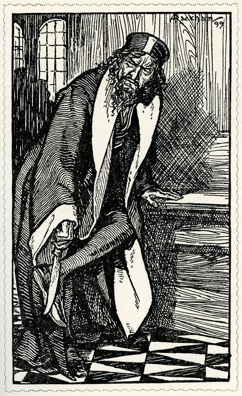 Der Kaufmann von Venedig von Arthur Rackham