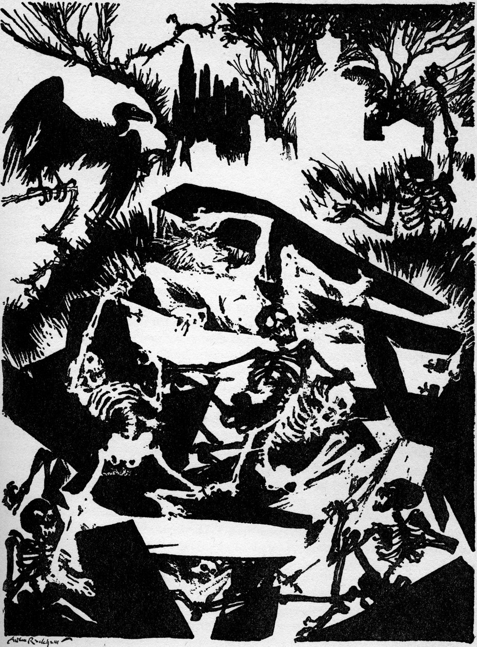 Das vorzeitige Begräbnis von Arthur Rackham