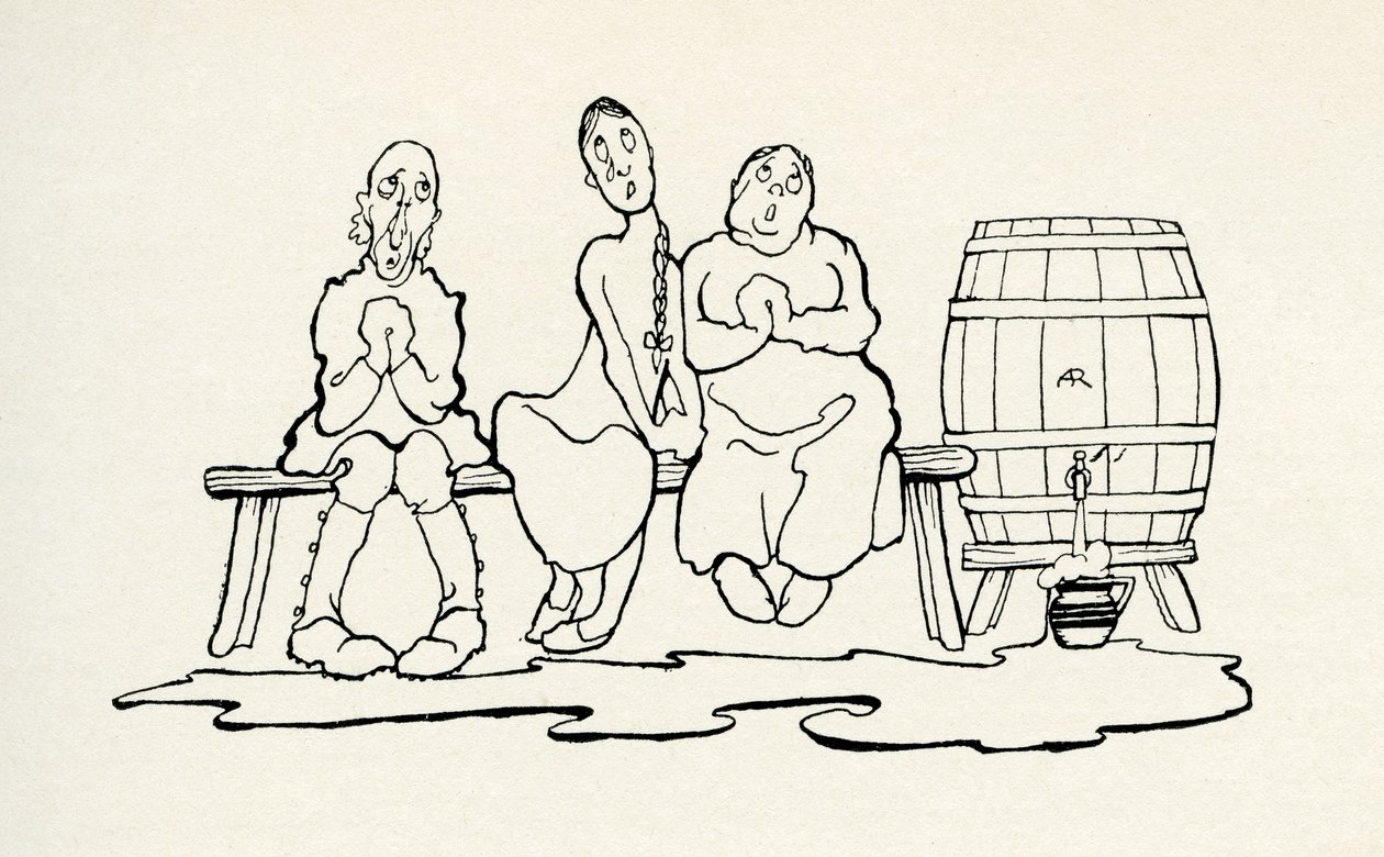 Die drei Dummen von Arthur Rackham