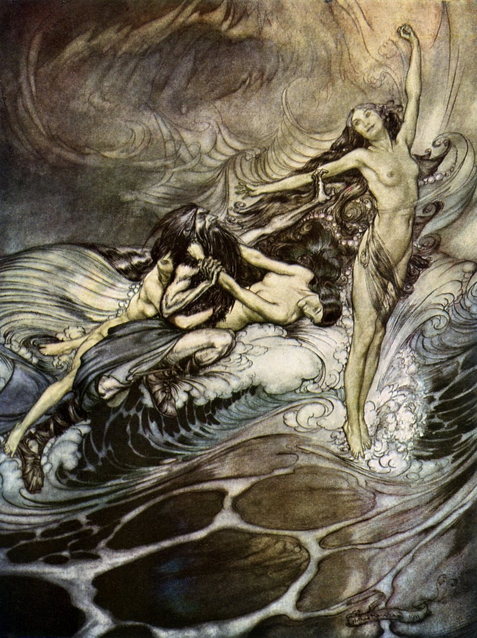 Götterdämmerung von Arthur Rackham