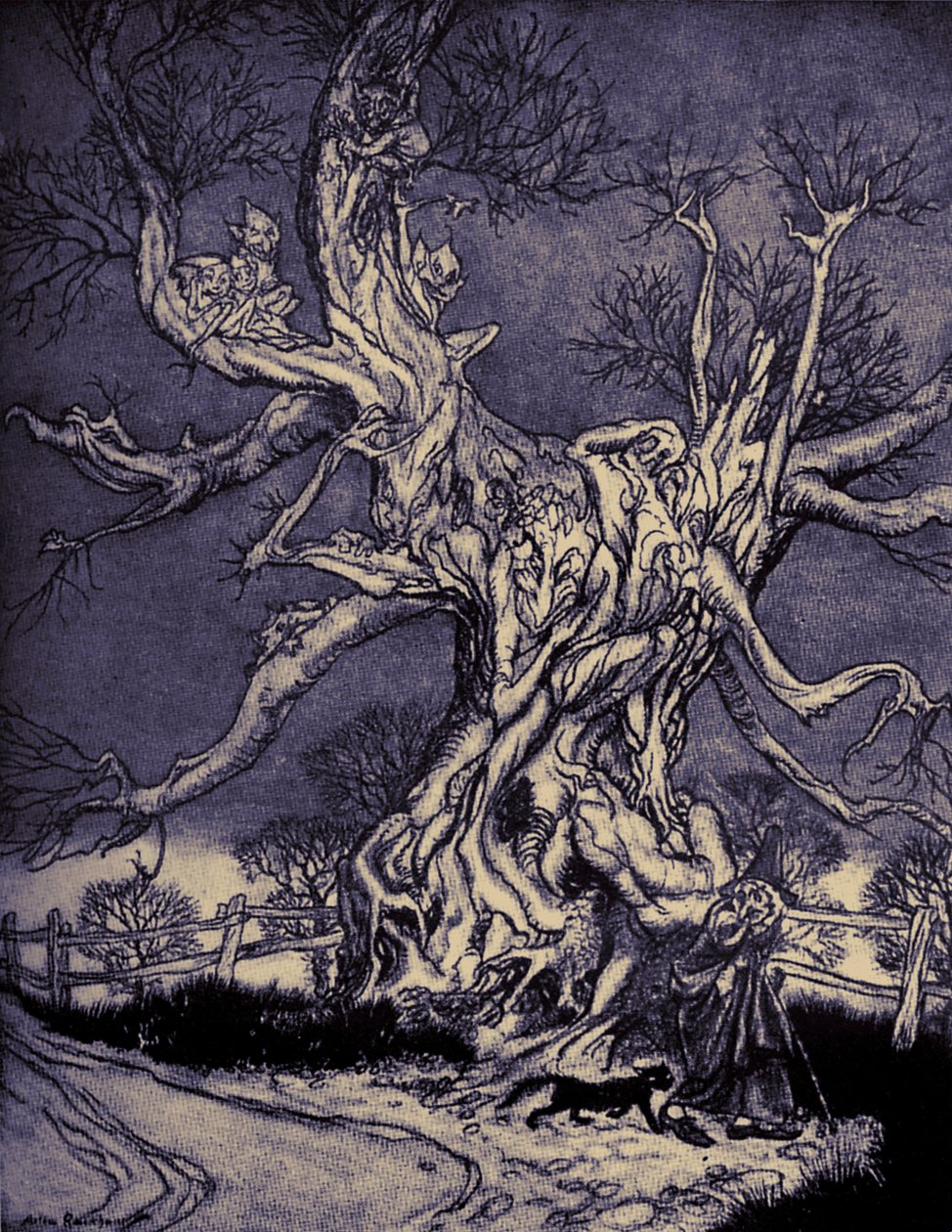 Die Legende von Sleepy Hollow von Arthur Rackham