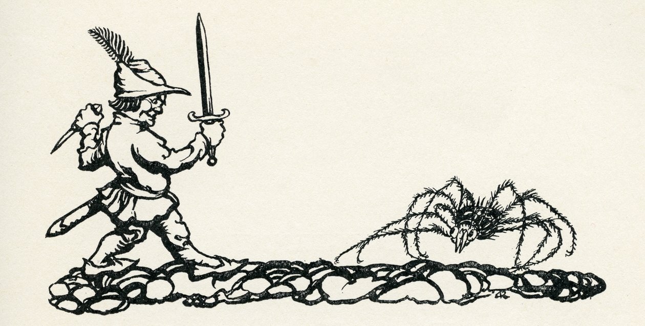 Däumling von Arthur Rackham