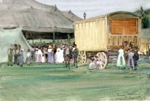 Der Zirkus in Rye von Arthur Romilly Fedden
