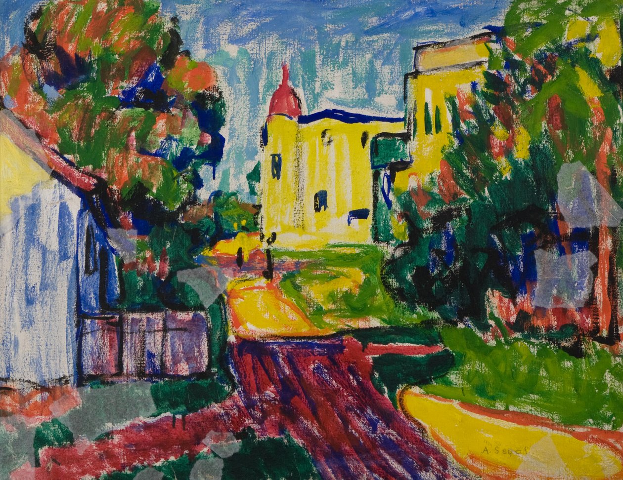 Eine Straße von Arthur Segal