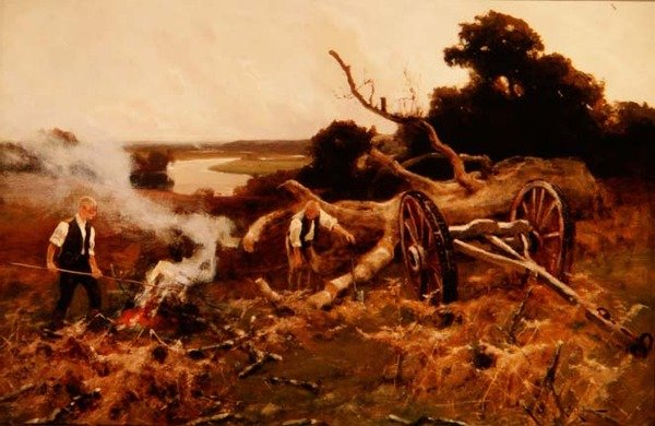 Holzfällzeit von Arthur Walker Redgate