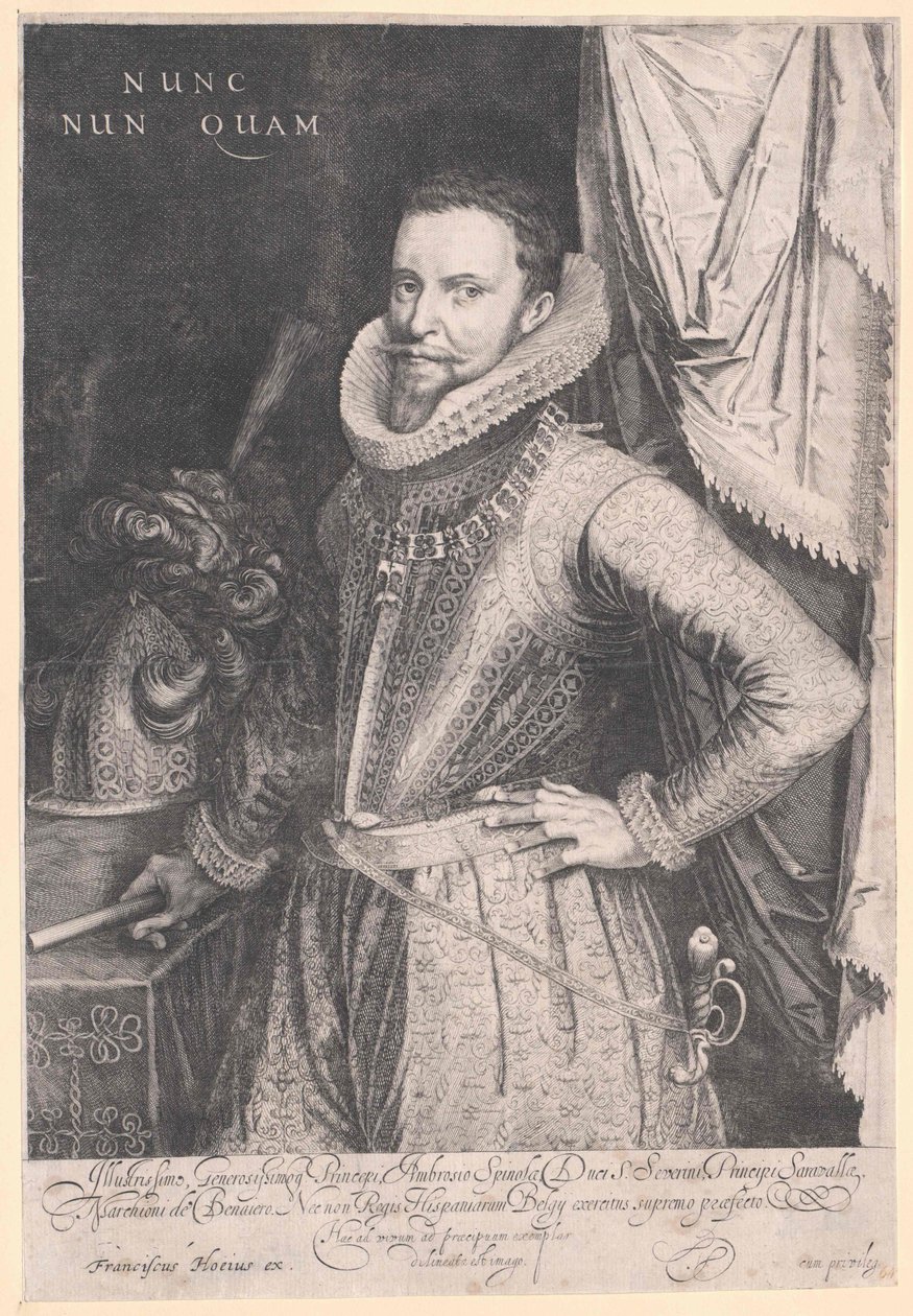 1. Herzog von Sexto Spinola von Artist Unknown