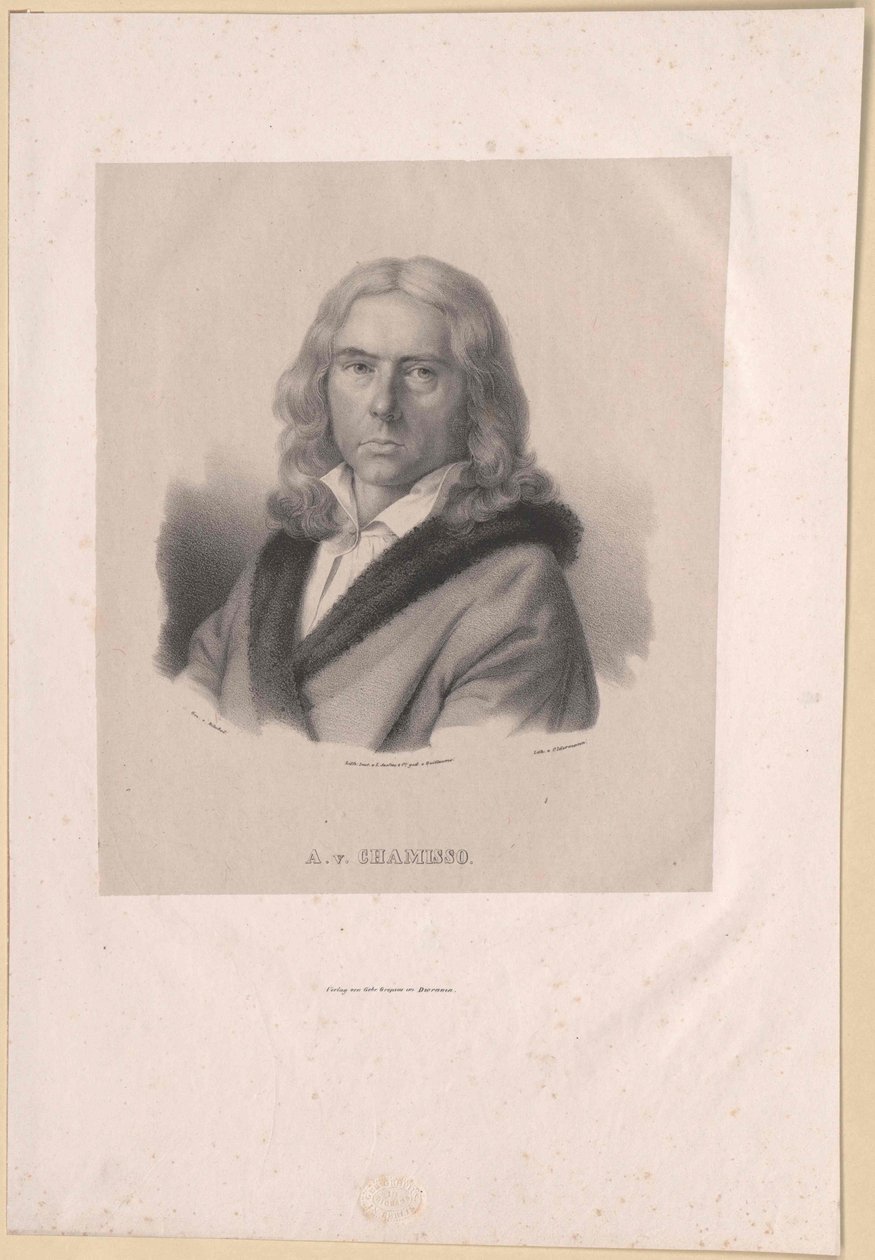 Adelbert von Chamisso von Artist Unknown