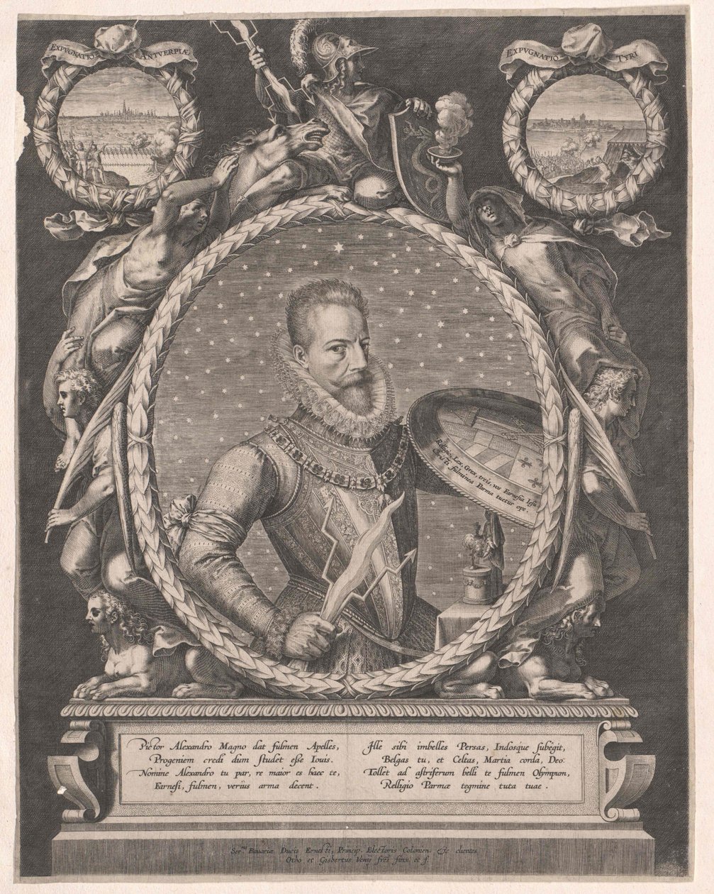 Alessandro Farnese von Artist Unknown