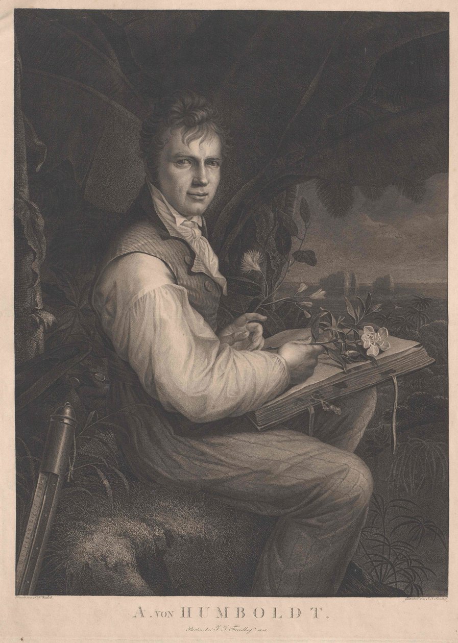 Alexander Freiherr von Humboldt von Artist Unknown