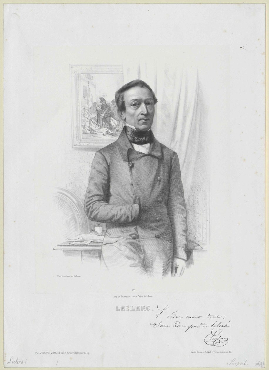 Alexandre Maximin Leclerc von Artist Unknown