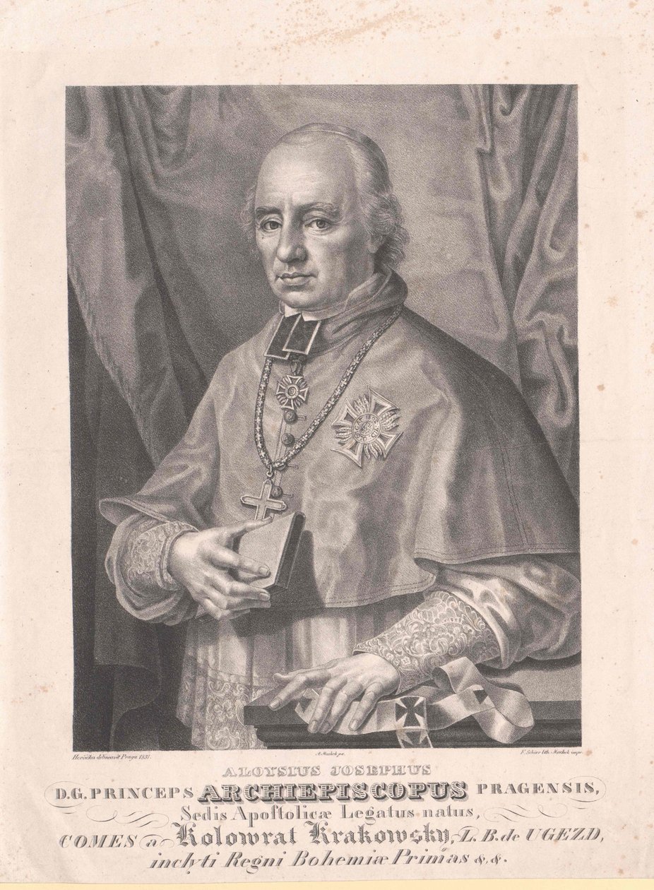 Aloysius Joseph Graf Kolovrat Krakowski von Artist Unknown